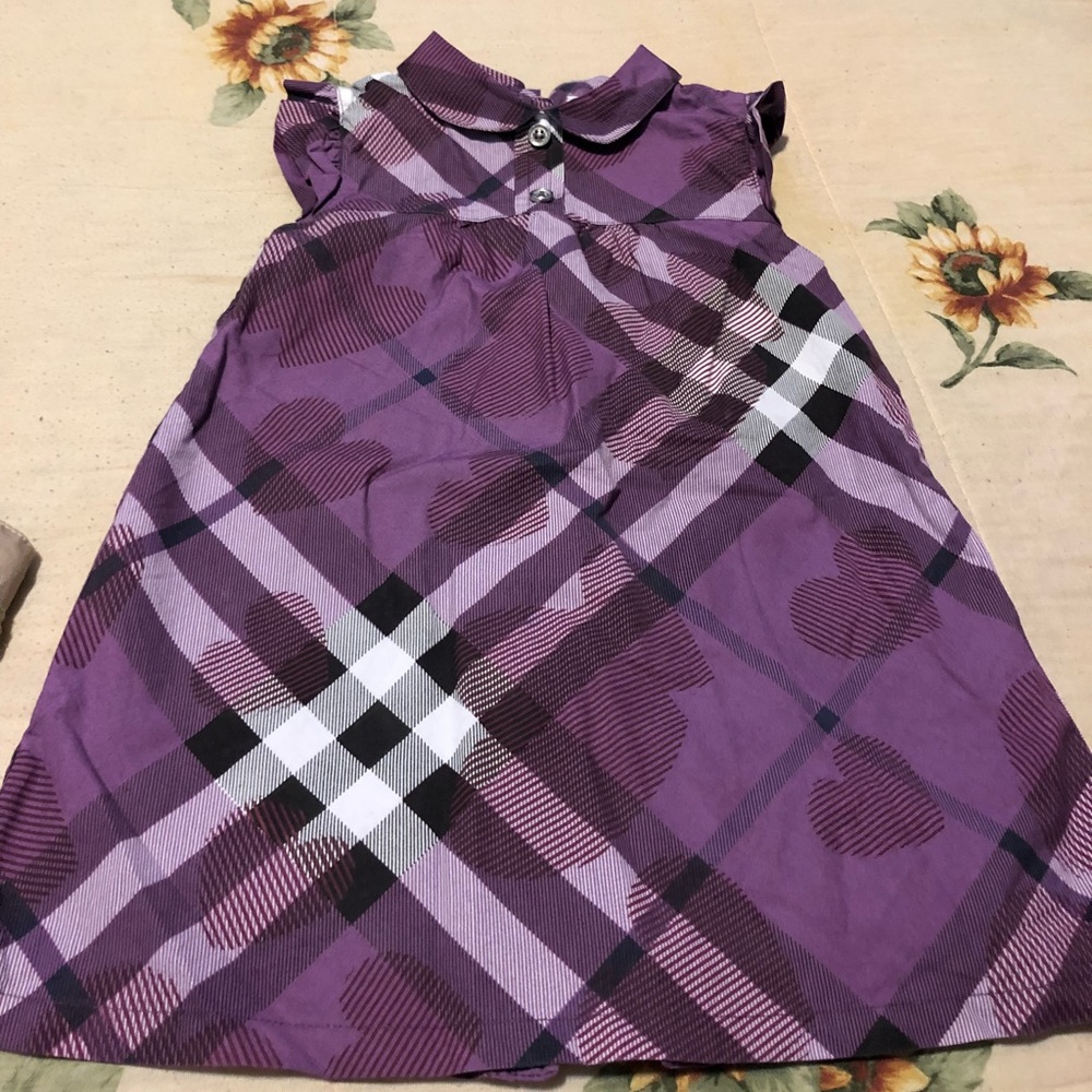 Spring 2017 Burberry Purple Dress 18M
